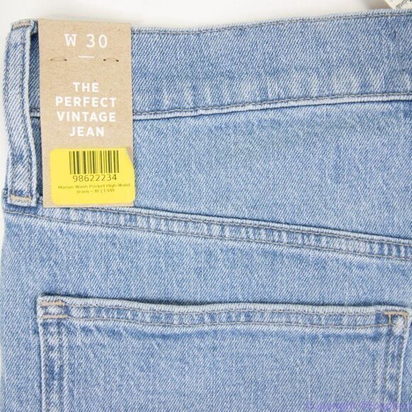 NEW Madewell The Perfect Vintage‎ High Waist Jeans in Marian Wash, size 30 - Picture 13 of 16